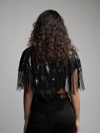 Radiant Essence Cape - Black