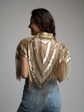 Radiant Essence Cape - Gold