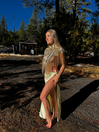 Radiant Essence Cape - Gold (RESTOCKED 7/1)