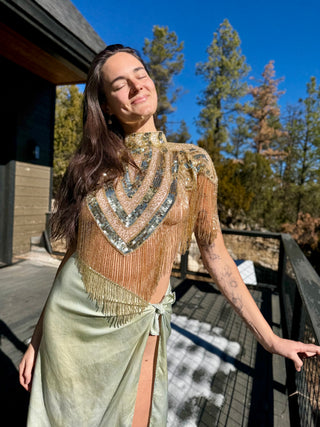 Radiant Essence Cape - Gold (RESTOCKED 7/1)